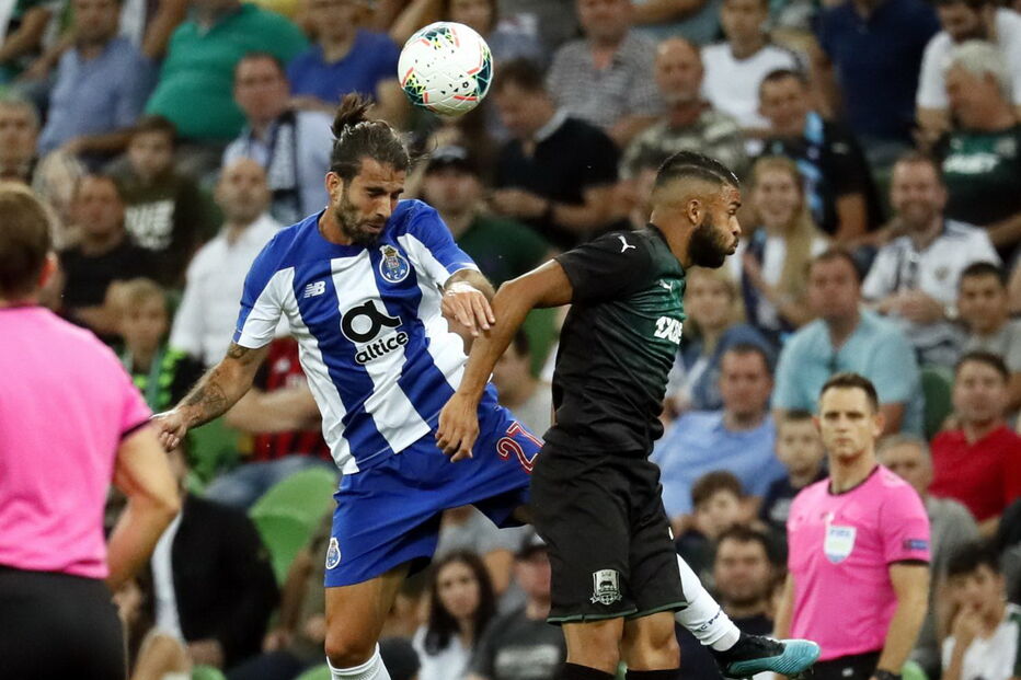 Jogo entre Krasnodar e FC Porto