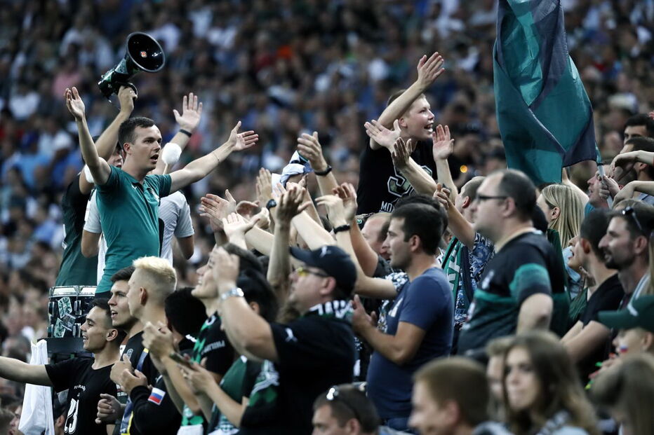 Jogo entre Krasnodar e FC Porto