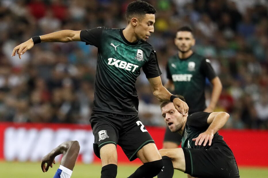 Jogo entre Krasnodar e FC Porto