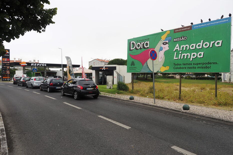 Greve de motoristas ainda não começou e as filas já são longas