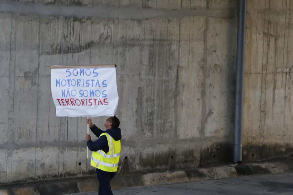 Greve dos motoristas	