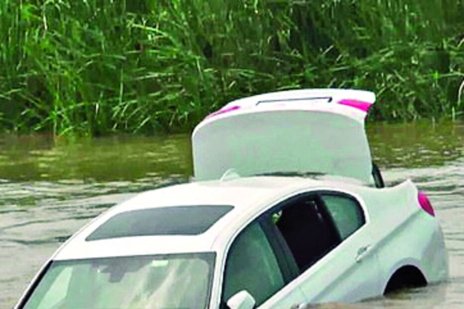  Jovem atira carro oferecido pelo pai para o rio porque não era um Jaguar 7