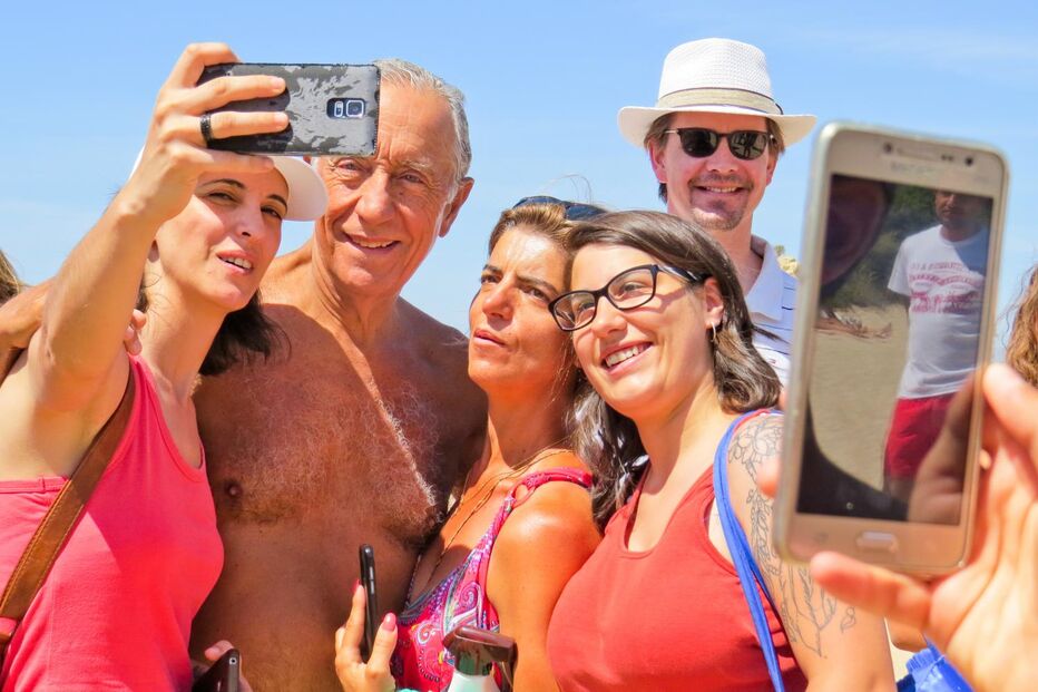 Marcelo Rebelo de Sousa de férias