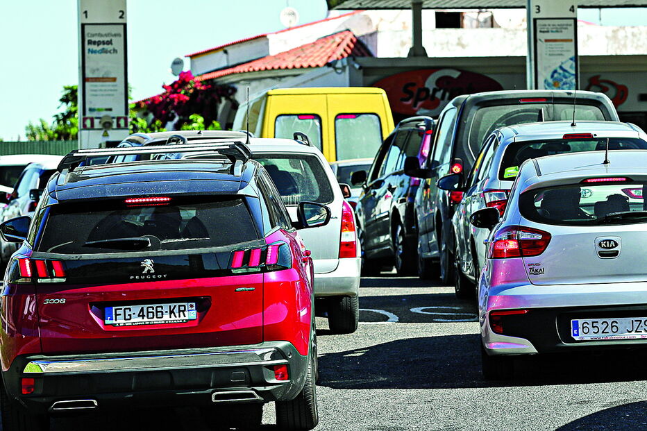 Em Albufeira, uma das zonas mais turísticas, houve ontem algumas filas, mas sem grandes preocupações