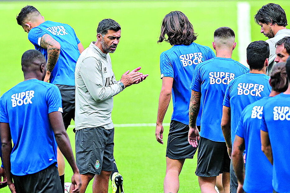 Sérgio Conceição é o treinador do FC Porto