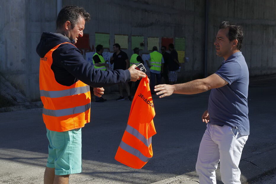  O presidente do sindicato, Francisco São Bento
