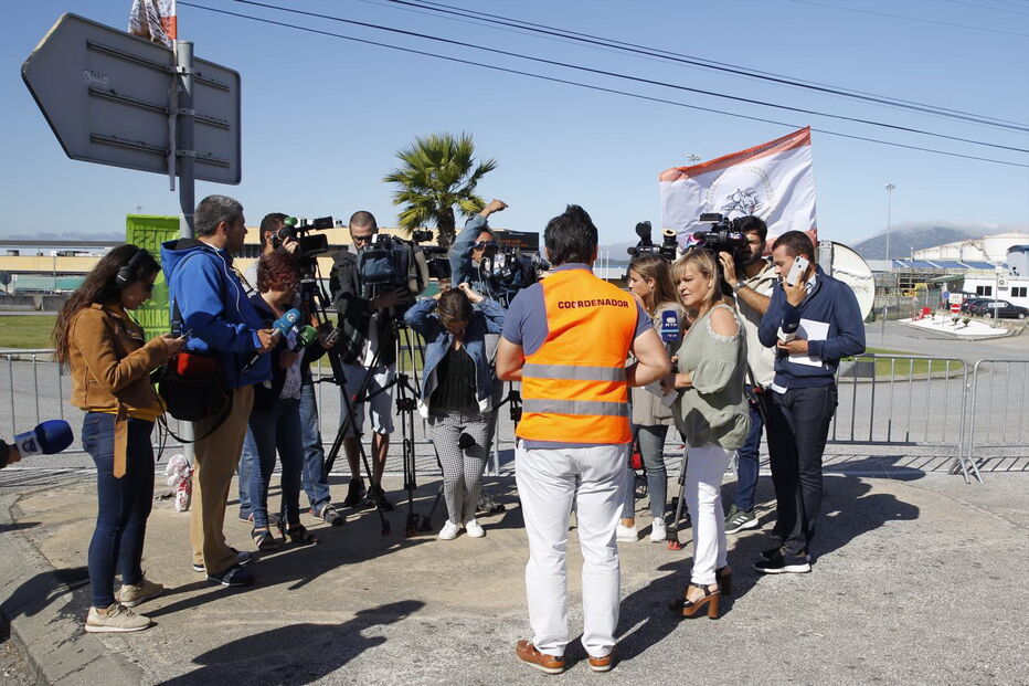  O presidente do sindicato, Francisco São Bento