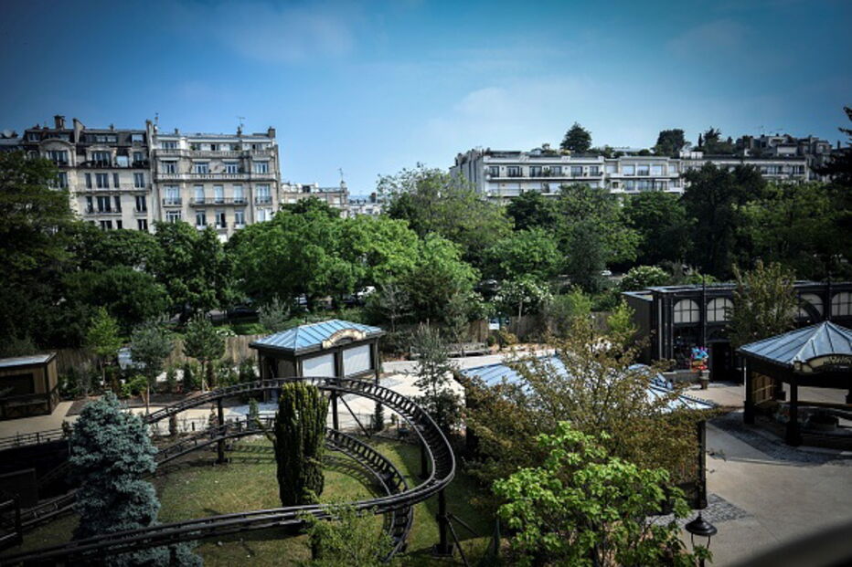 Bosque de Bolonha, em Paris 
