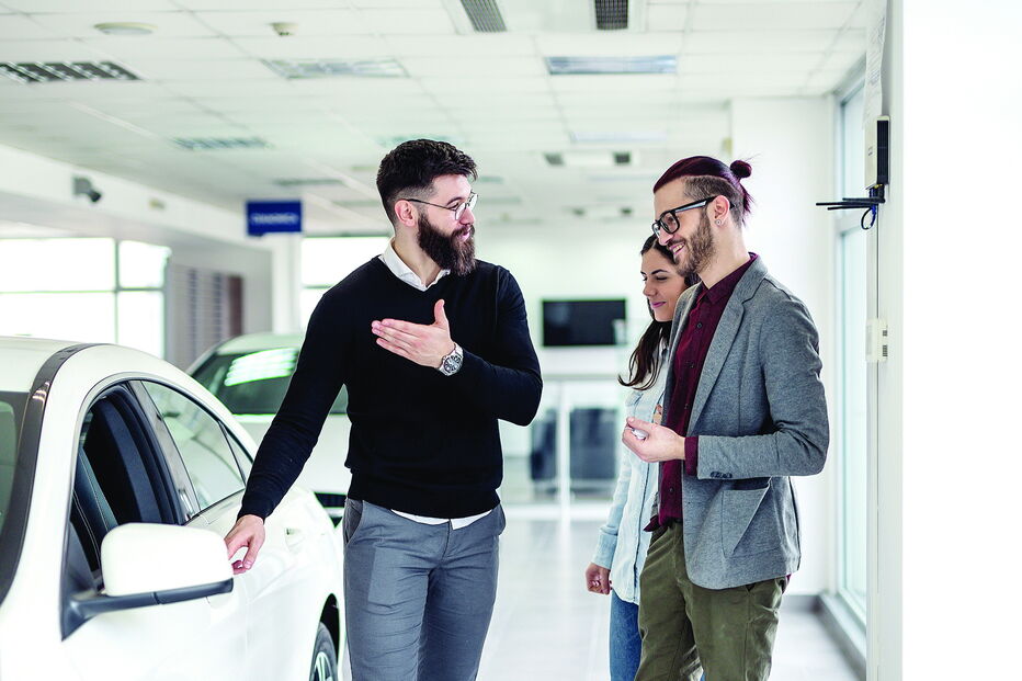 Stand de automóveis
