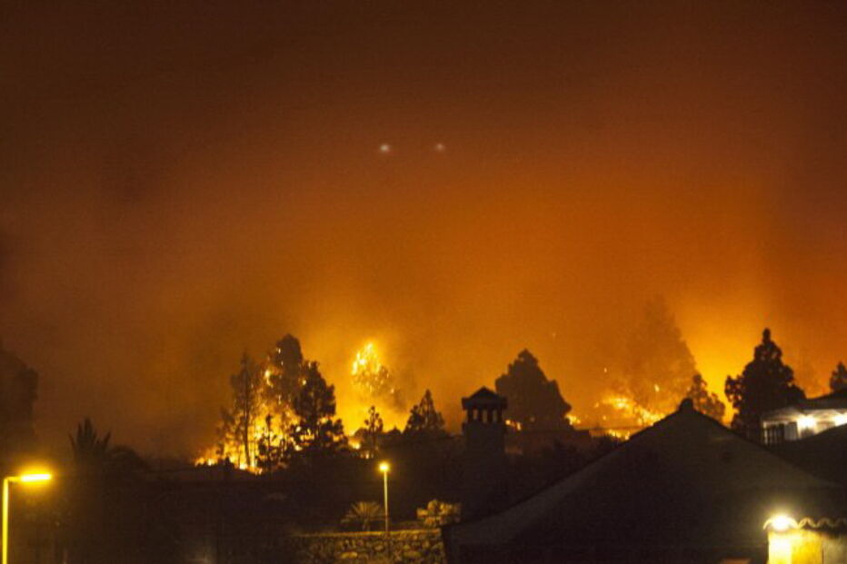 Ilha Gran Canaria. Incêndio dura há uma semana