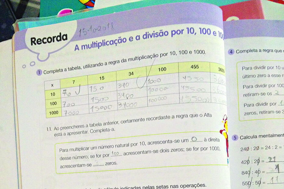 Estudantes recebem manuais degradados 