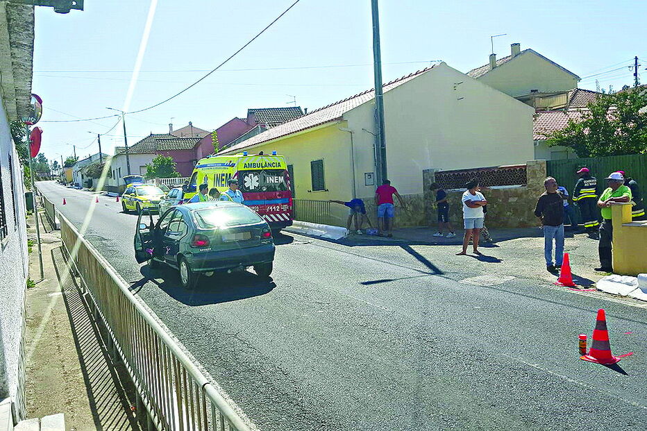 Menino de três anos foi colhido no troço antigo da EN1, em Asseiceira 