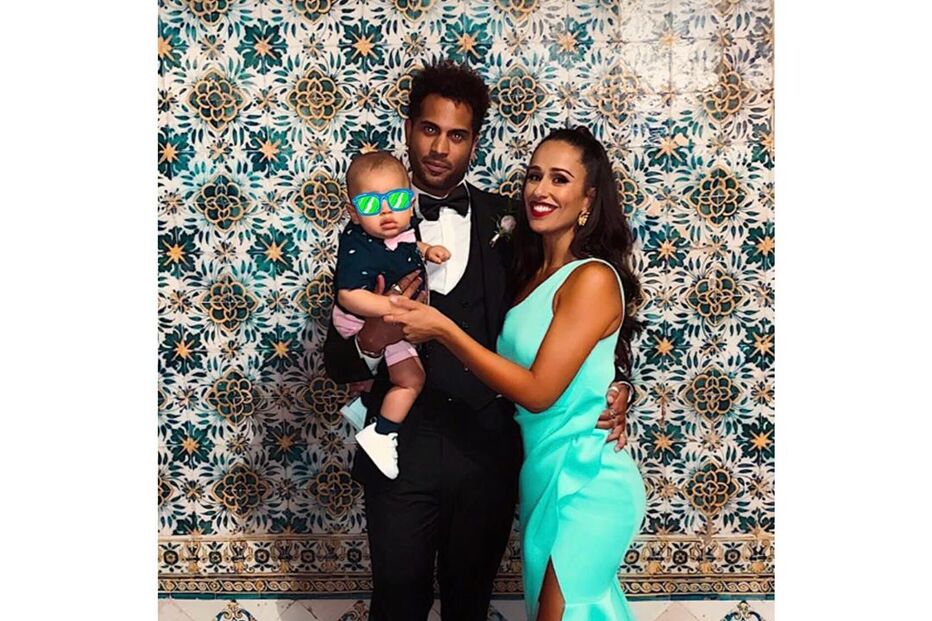 Rita Pereira e o namorado