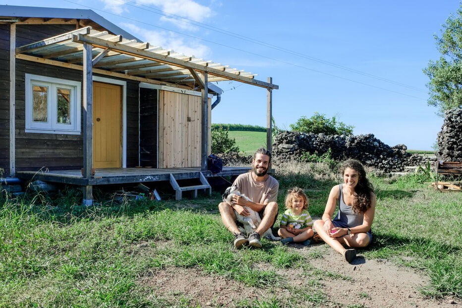 Ricardo e Mafalda: o casal que construiu uma casa autossuficiente