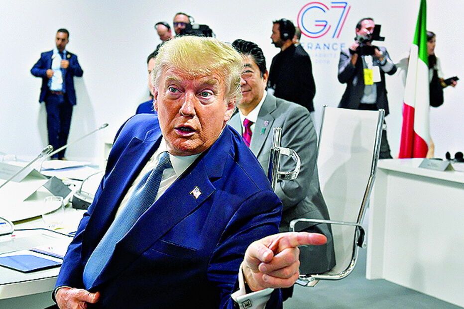 Trump elogiou Boris Johnson 