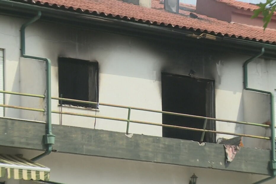 Explosão seguida de incêndio em apartamento faz três feridos em Coimbra