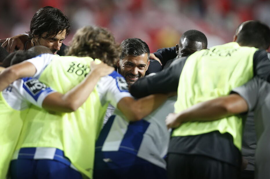 Sérgio Conceição trava euforia do plantel