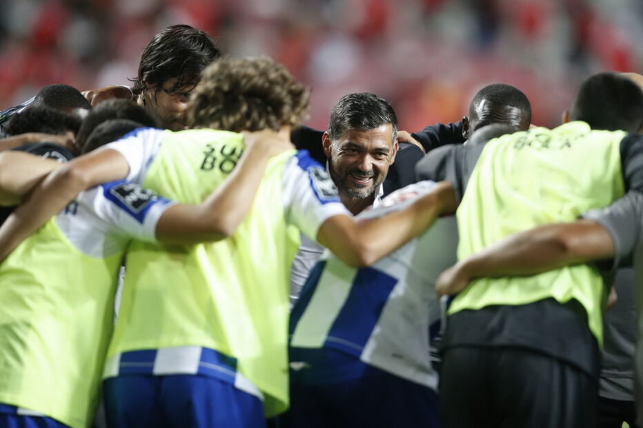 Sérgio Conceição trava euforia do plantel