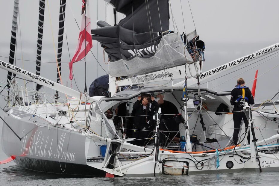 Greta Thunberg chega a Nova Iorque após viagem alternativa