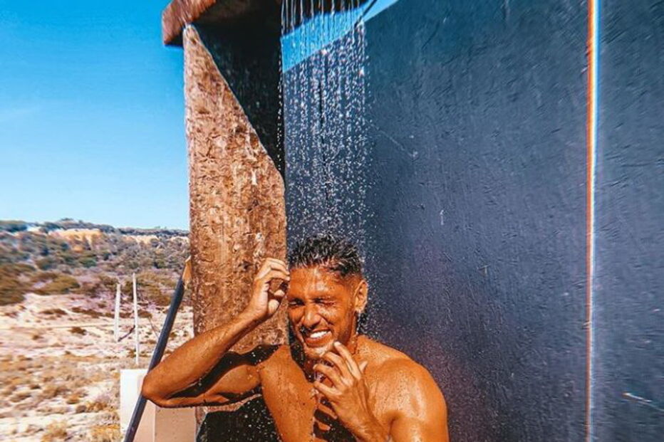 As fotos de Ângelo Rodrigues antes e depois de administrar testosterona