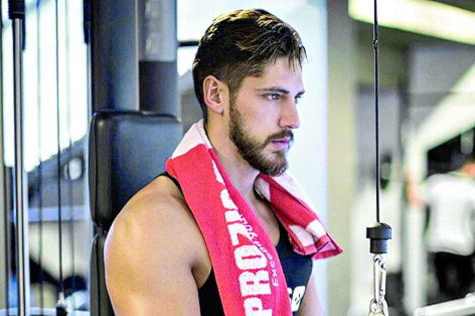 Ângelo Rodrigues no ginásio