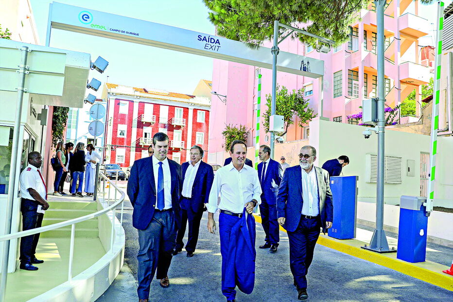 Novo parque foi ontem inaugurado. Número de lugares sob alçada da EMEL supera os seis mil 