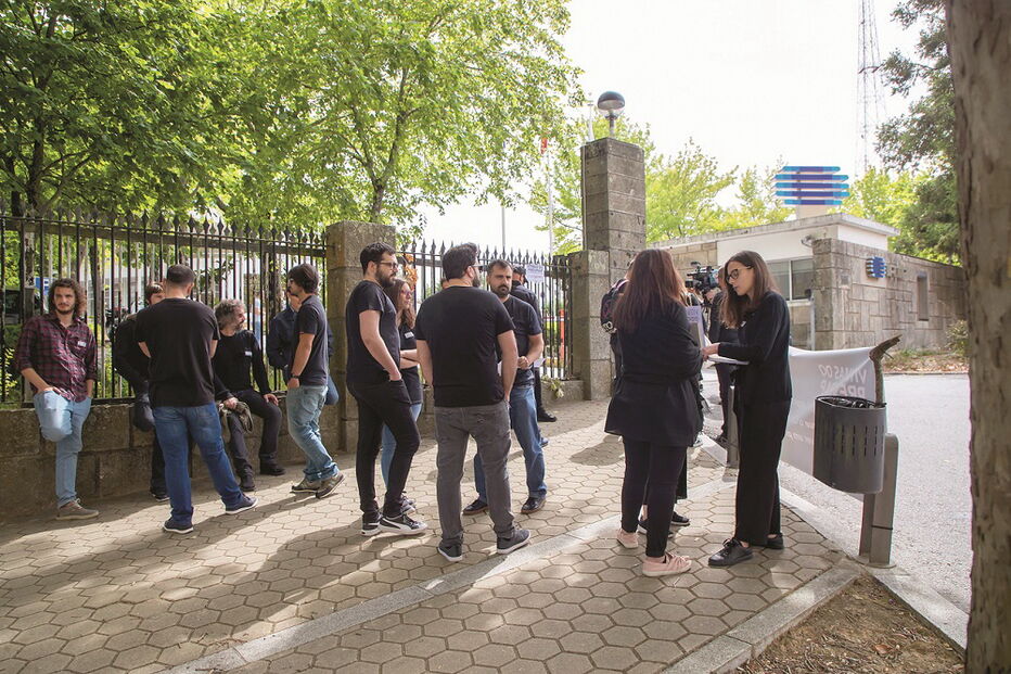 Trabalhadores precários da RTP no Porto vão concentrar-se à porta da empresa pública na próxima terça-feira 