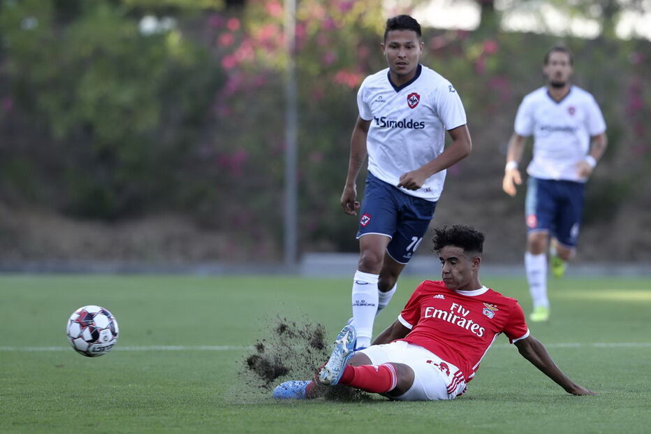 Rafa Brito, médio de 17 anos formado nas escolas do Benfica