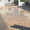 Marés cheias inundam ruas em Ferragudo