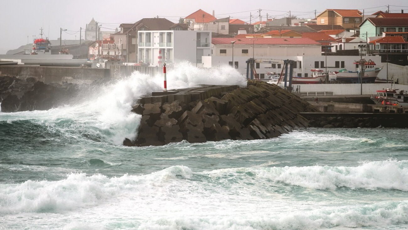 Mau tempo nos Açores 