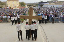 Peregrinos portugueses celebram 