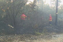 Incêndio obriga à evacuação de aldeia em Ourém