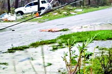 Primeiras imagens que chegam das Bahamas mostram cenário de destruição 