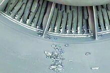 Estilhaços resultantes do incidente