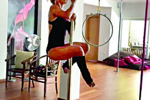 Luciana Abreu mostra-se dedicada a preparar a sua nova personagem, na próxima novela da SIC, ‘Terra Brava’, na qual vai dar vida a uma dançarina exótica 