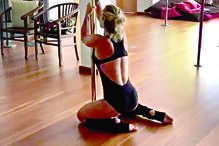 Luciana Abreu mostra-se dedicada a preparar a sua nova personagem, na próxima novela da SIC, ‘Terra Brava’, na qual vai dar vida a uma dançarina exótica 