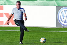 Treino da Seleção Nacional