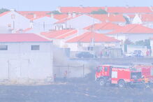 Incêndio em Évora