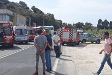 Colisão entre carro e autocarro na Malveira, em Mafra
