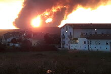 Fogo em Miranda do Corvo combatido por quase 500 bombeiros