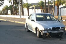 Condutor sem carta despista-se contra muro em Beja 