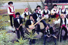 Roberto Leal em 1980 com uma das suas primeiras bandas