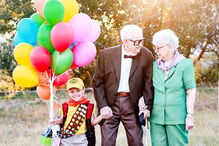 Elijah com os bisavós