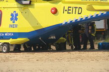 Explosão em empresa da Benedita provoca queimaduras graves num trabalhador