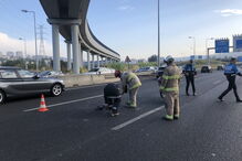 Acidente no IC17-CRIL em Lisboa faz um ferido e condiciona circulação 