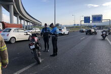 Acidente no IC17-CRIL em Lisboa faz um ferido e condiciona circulação 