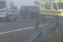 Nove feridos em choque frontal entre dois carros em Beja