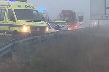 Nove feridos em choque frontal entre dois carros em Beja