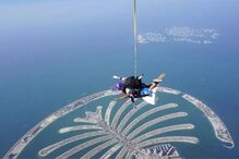 Atriz partilhou a vista do Dubai 