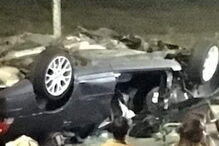 Três mortos em despiste e violenta colisão com muro em Paços de Ferreira